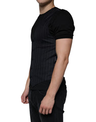 Dolce & Gabbana Black Leather Waistcoat Dress Formal Vest - - Dolce & Gabbana.