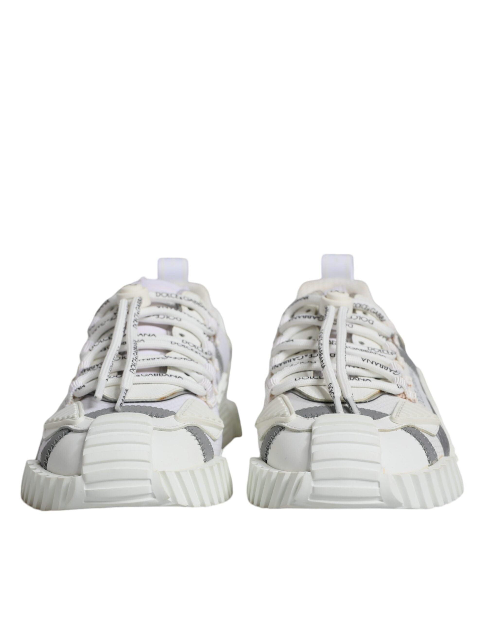 Dolce & Gabbana White Lace Up Low Top NS1 Sneakers Shoes -   -  Dolce & Gabbana. Dolce & Gabbana White Lace Up Low Top NS1 Sneakers Shoes -   -  Dolce & Gabbana.
