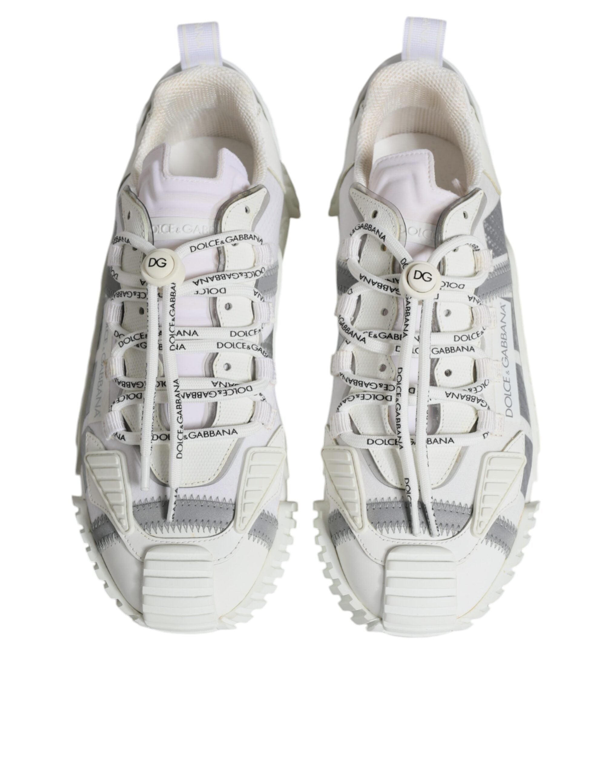 Dolce & Gabbana White Lace Up Low Top NS1 Sneakers Shoes -   -  Dolce & Gabbana. Dolce & Gabbana White Lace Up Low Top NS1 Sneakers Shoes -   -  Dolce & Gabbana.