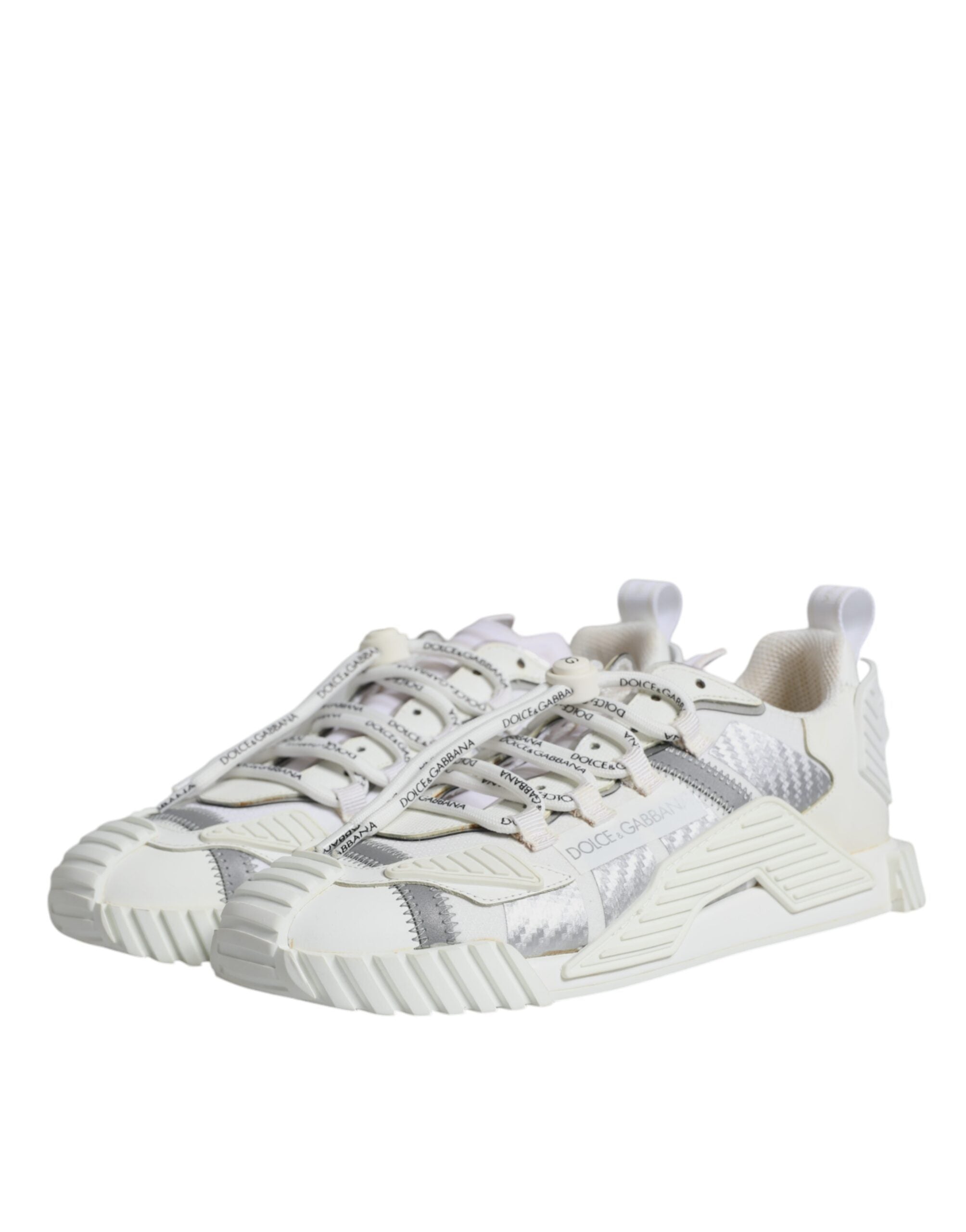 Dolce & Gabbana White Lace Up Low Top NS1 Sneakers Shoes -   -  Dolce & Gabbana. Dolce & Gabbana White Lace Up Low Top NS1 Sneakers Shoes -   -  Dolce & Gabbana.
