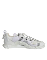 Dolce & Gabbana White Lace Up Low Top NS1 Sneakers Shoes -   -  Dolce & Gabbana.