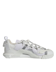 Dolce & Gabbana White Lace Up Low Top NS1 Sneakers Shoes -   -  Dolce & Gabbana.