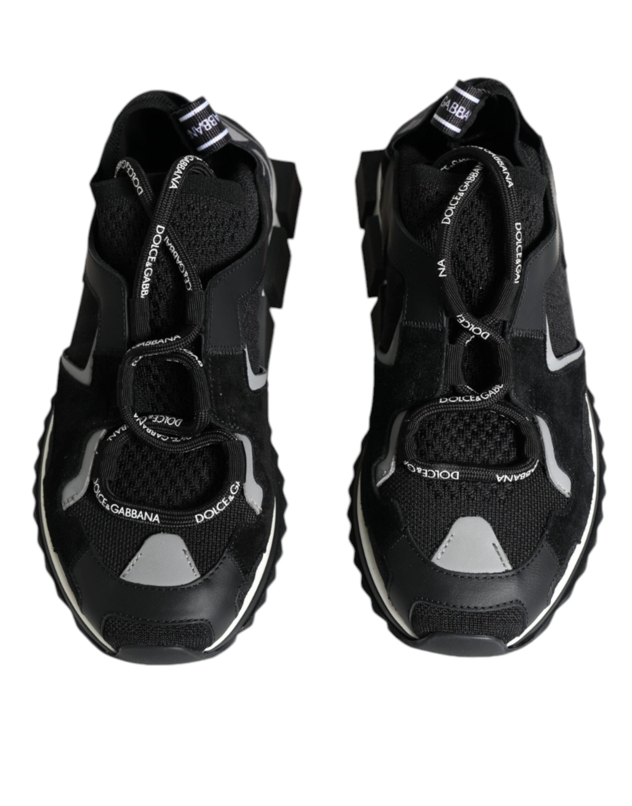 Dolce & Gabbana Black Mesh Sorrento Trekking Sneakers Shoes -   -  Dolce & Gabbana. Dolce & Gabbana Black Mesh Sorrento Trekking Sneakers Shoes -   -  Dolce & Gabbana.