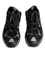 Dolce & Gabbana Black Mesh Sorrento Trekking Sneakers Shoes -   -  Dolce & Gabbana.
