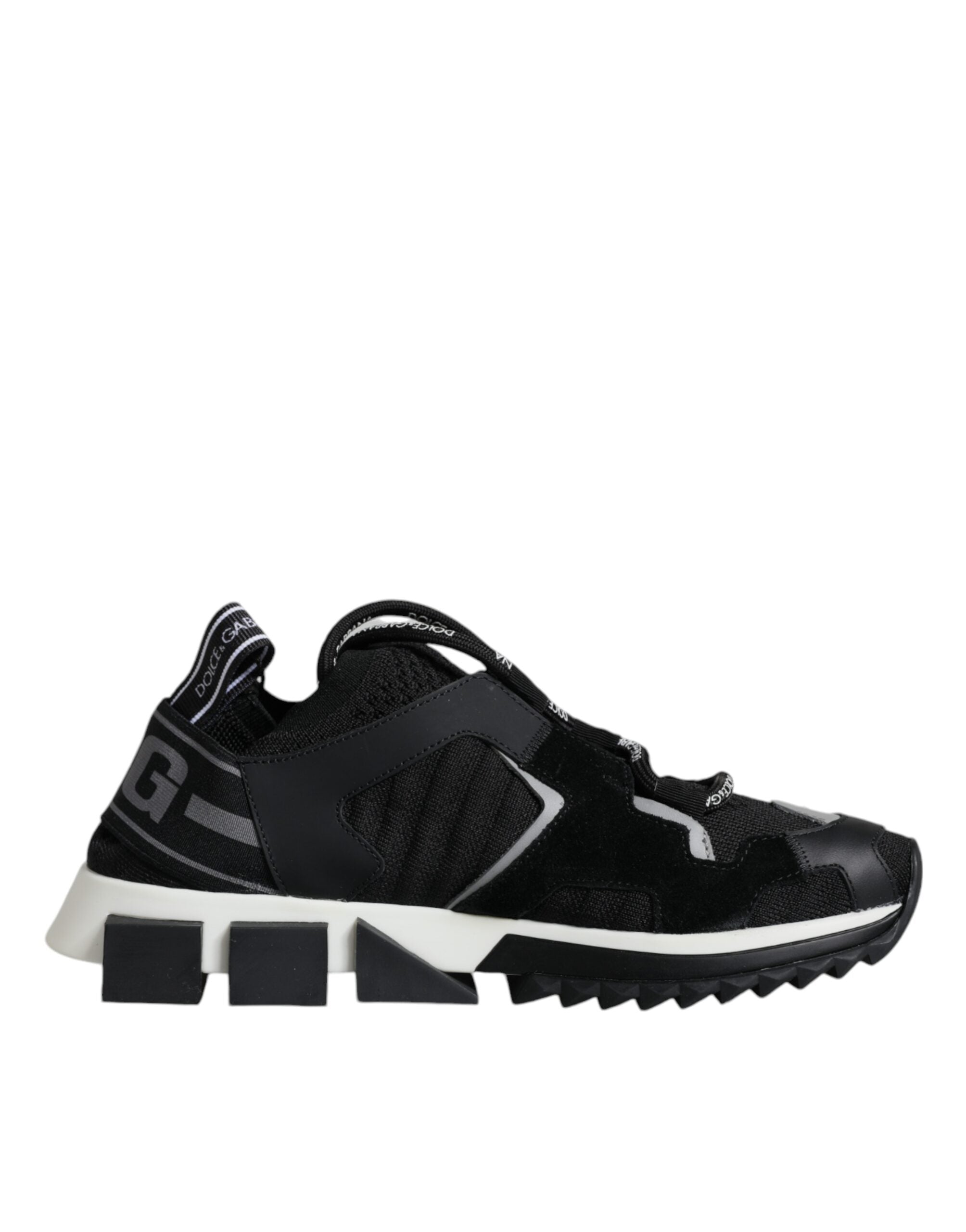 Dolce & Gabbana Black Mesh Sorrento Trekking Sneakers Shoes -   -  Dolce & Gabbana. Dolce & Gabbana Black Mesh Sorrento Trekking Sneakers Shoes -   -  Dolce & Gabbana.