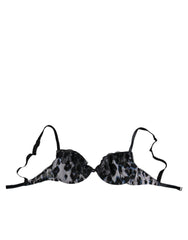 Roberto Cavalli White Leopard Push Up Reggiseno Bra Underwear -   -  Roberto Cavalli.