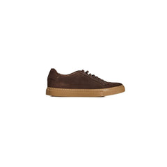 Roberto Pepe Luxury Brown Calfskin Men Sneaker -   -  Roberto Pepe Luxury.