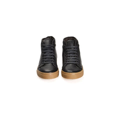Roberto Pepe Luxury Black Calfskin Men Sneaker -   -  Roberto Pepe Luxury.