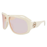 Longchamp White Acetate Sunglasses -  Jewellery, Women -  Longchamp.