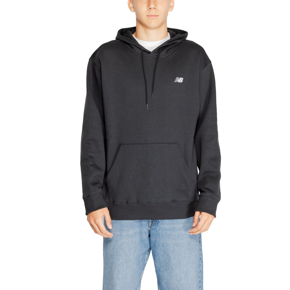 New Balance Black Cotton Hoody -   -  New Balance.