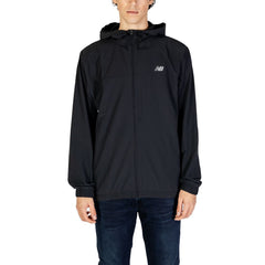New Balance Black Recycled Polyester Jackets & Coat -   -  New Balance.
