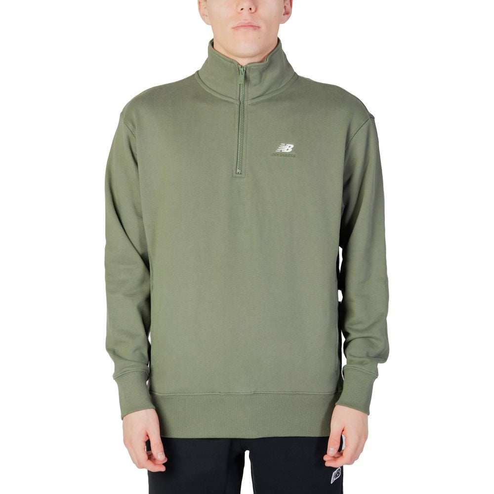 New Balance Green Cotton Sweatshirt -   -  New Balance.