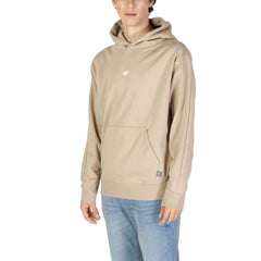 New Balance Beige Recycled Polyester Hoody -   -  New Balance.