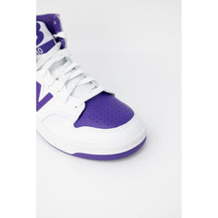New Balance Purple Leather Sneaker -   -  New Balance.
