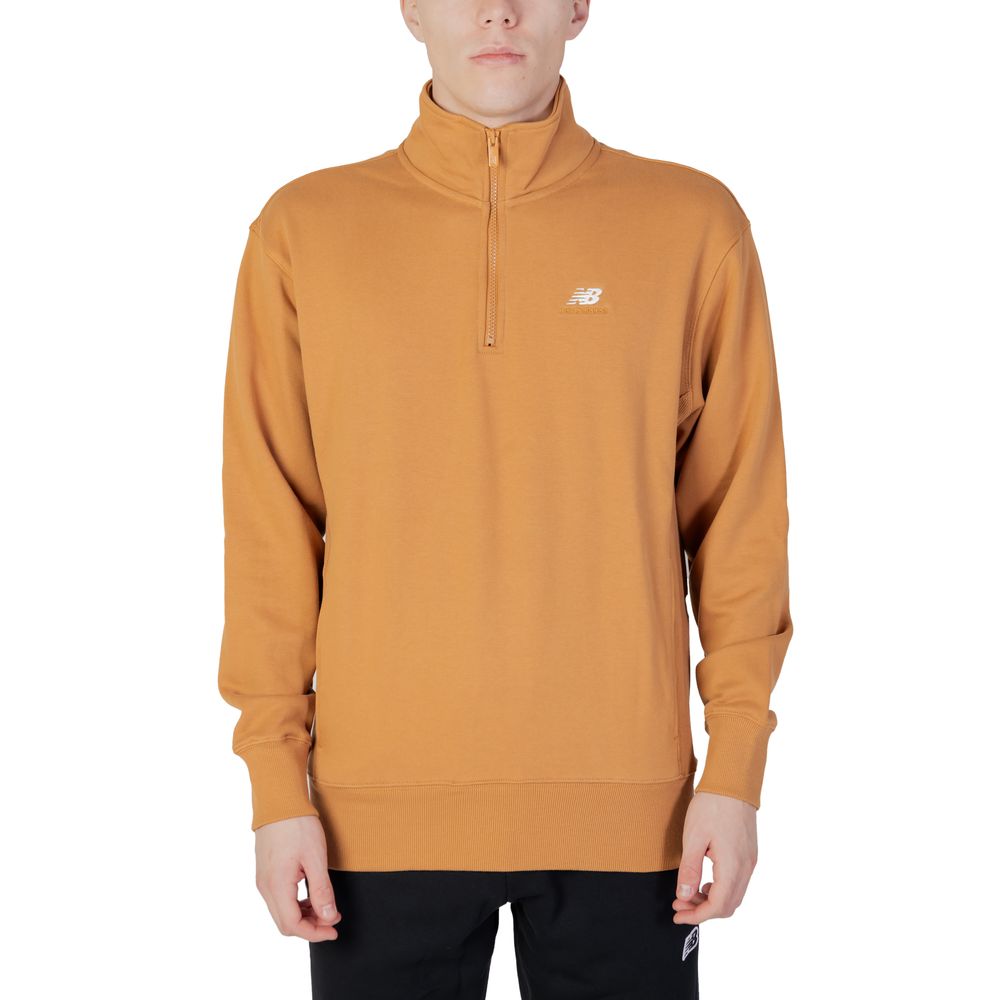 New Balance Brown Cotton Sweatshirt -   -  New Balance.