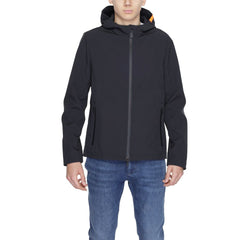 Suns Black Polyester Jackets & Coat -   -  Suns.