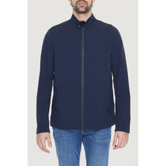 Suns Blue Nylon Jackets & Coat -   -  Suns.