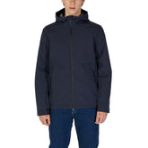 Suns Blue Polyester Jackets & Coat -   -  Suns.