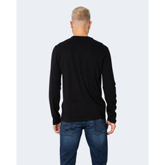 Armani Exchange Black Cotton Long Sleeve -   -  Armani Exchange.