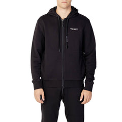Armani Exchange Black Cotton Hoody -   -  Armani Exchange.