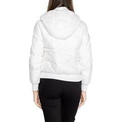 Armani Exchange White Polyamide Jackets & Coat -   -  Armani Exchange.