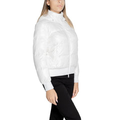 Armani Exchange White Polyamide Jackets & Coat -   -  Armani Exchange.