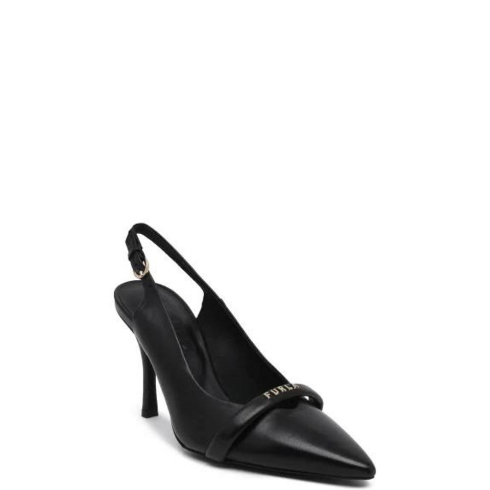 Furla Black Leather High Heel -   -  Furla.