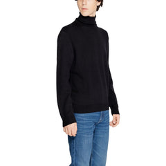 Armani Exchange Black Cotton Turtleneck -   -  Armani Exchange.