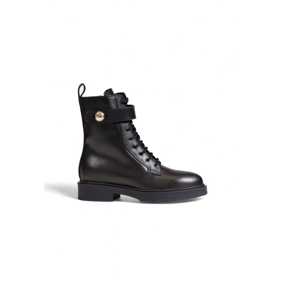 Furla Black Leather Boot -   -  Furla.