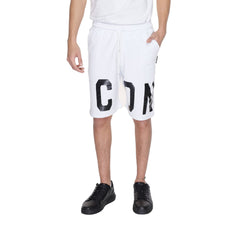 Icon White Cotton Bermuda -   -  Icon.