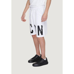 Icon White Cotton Bermuda -   -  Icon.