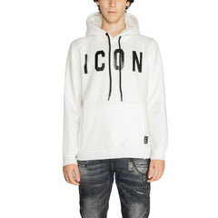 Icon White Cotton Hoody -   -  Icon.