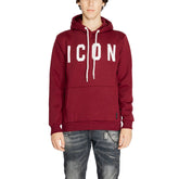 Icon Bordeaux Cotton Hoody -   -  Icon.