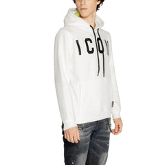 Icon White Cotton Hoody -   -  Icon.