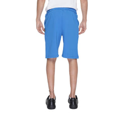 Icon Blue Cotton Bermuda -   -  Icon.