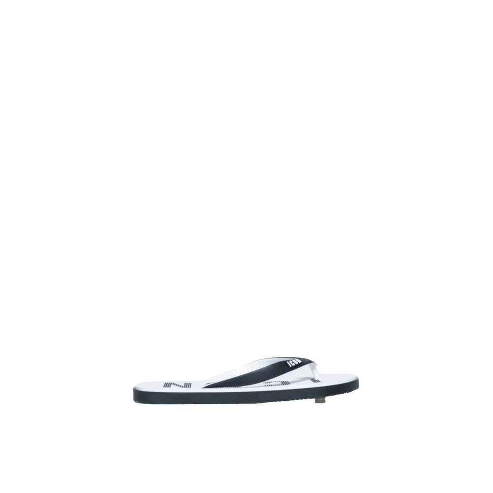 Icon White Rubber Flip-Flop Sandal -   -  Icon.