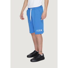 Icon Blue Cotton Bermuda -   -  Icon.
