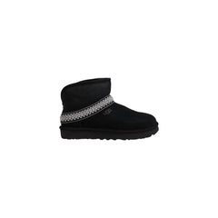 UGG Black Suede Leather Ankle -   -  UGG.