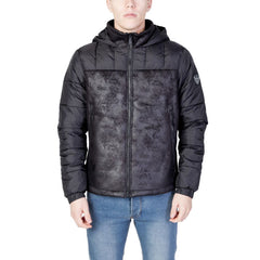 EA7 Emporio Armani Black Polyester Jackets & Coat -   -  EA7 Emporio Armani.