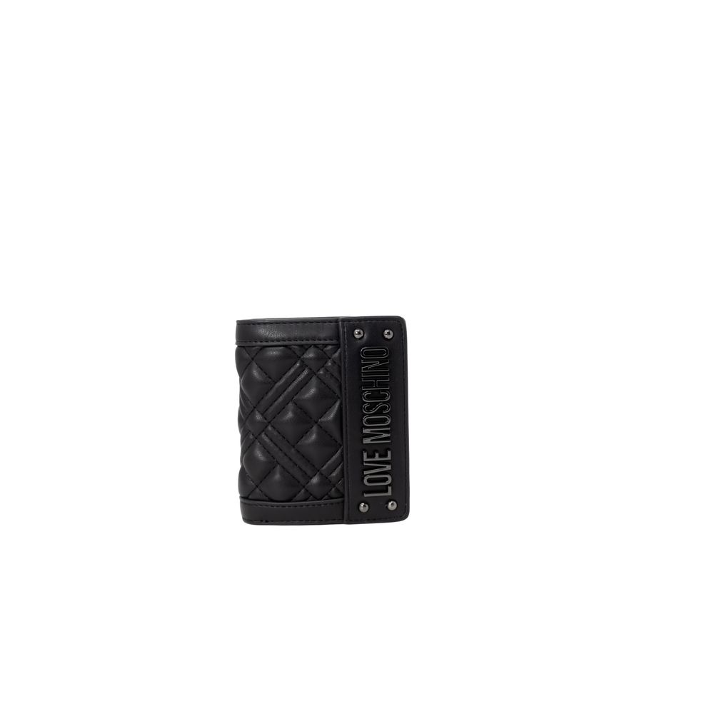 Love Moschino Black Polyethylene Wallet -   -  Love Moschino.
