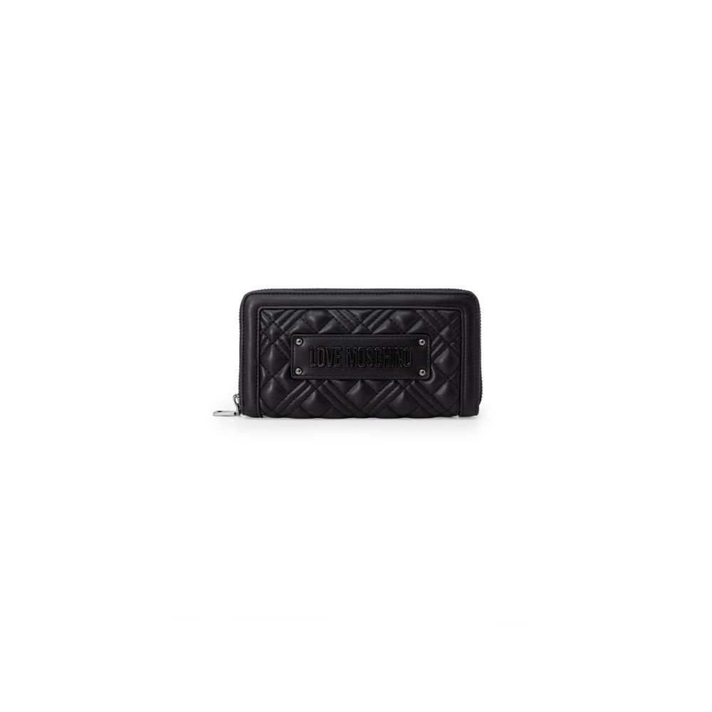 Love Moschino Black Polyethylene Wallet -   -  Love Moschino.