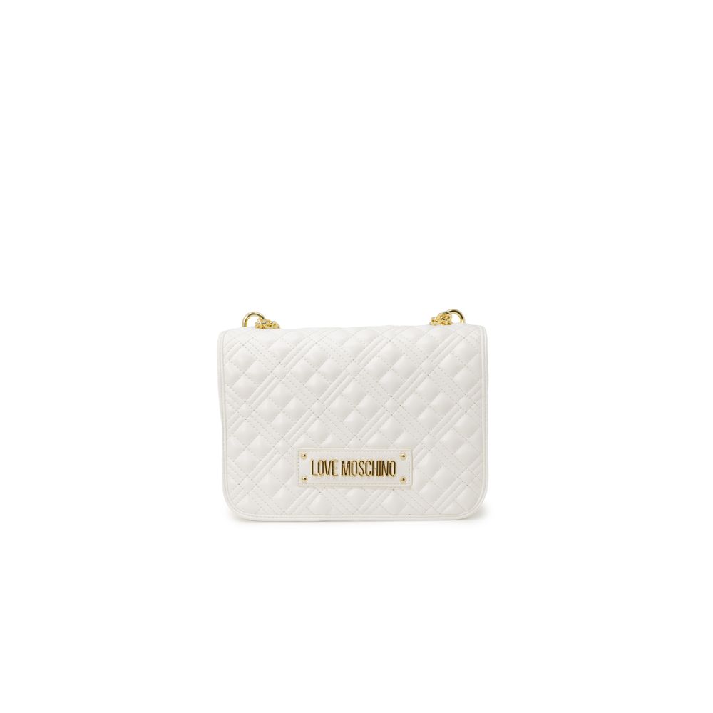 Love Moschino White Polyethylene Handbag -   -  Love Moschino.