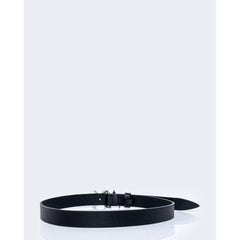 Armani Exchange Black Leather Belt -   -  Armani Exchange.