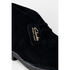 Clarks Black Leather Boot -   -  Clarks.