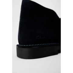 Clarks Blue Leather Boot -   -  Clarks.