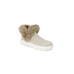 Love Moschino Beige Leather Sneaker -   -  Love Moschino.