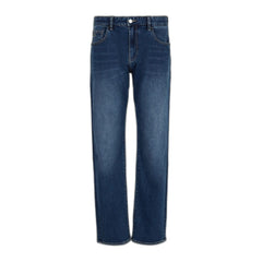Armani Exchange Blue Cotton Jeans & Pant -   -  Armani Exchange.