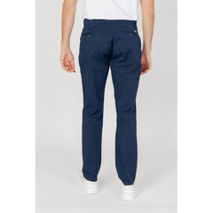 Armani Exchange Blue Cotton Pant -   -  Armani Exchange.