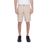 Armani Exchange Beige Cotton Bermuda -   -  Armani Exchange.