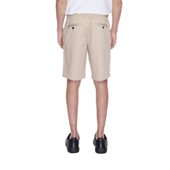 Armani Exchange Beige Cotton Bermuda -   -  Armani Exchange.